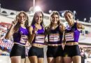 JNC2022 / Impone equipo de relevos 4×400 femenil de Chihuahua nuevo récord en atletismo