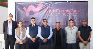 Anuncian los torneos World Tennis Tour W50 Chihuahua